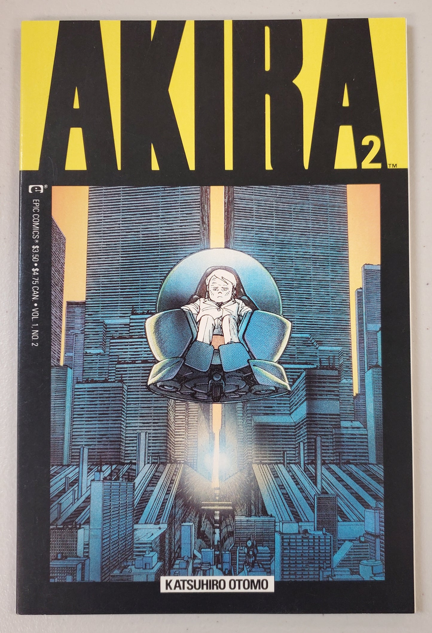 AKIRA #2 1988 MARVEL COMICS