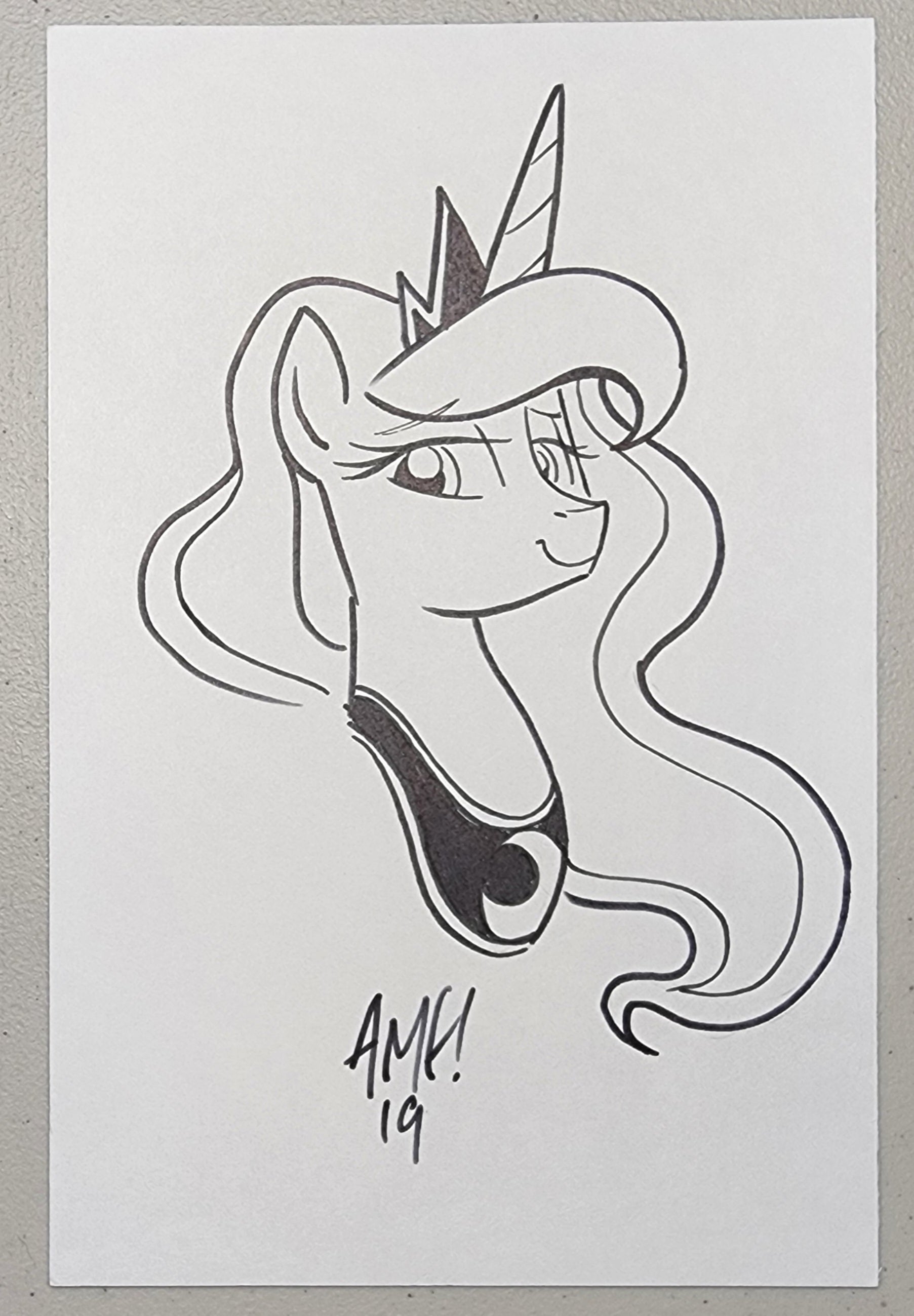 PRINCESS LUNA BY TONY FLEECS Elektra DC COMICS   