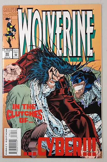 WOLVERINE #80 1994 (1ST APP X-23 TEST TUBE CAMEO) Wolverine MARVEL COMICS
