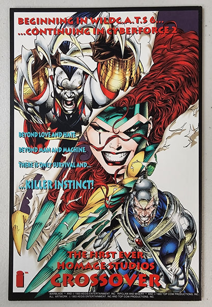 DEATHMATE BLACK #1 1993 (1ST APP GEN 13) IMAGE COMICS