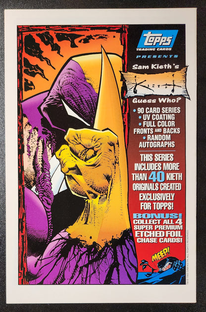 DRACULA VS ZORRO #0 1993 TOPPS