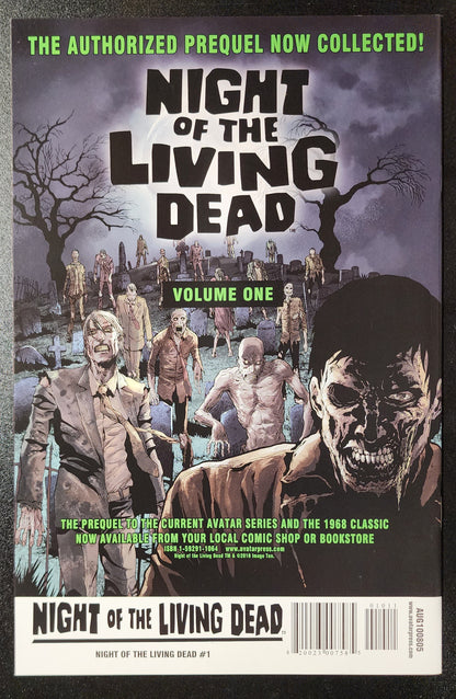 NIGHT OF LIVING DEAD #1 Night of Living Dead AVATAR PRESS INC