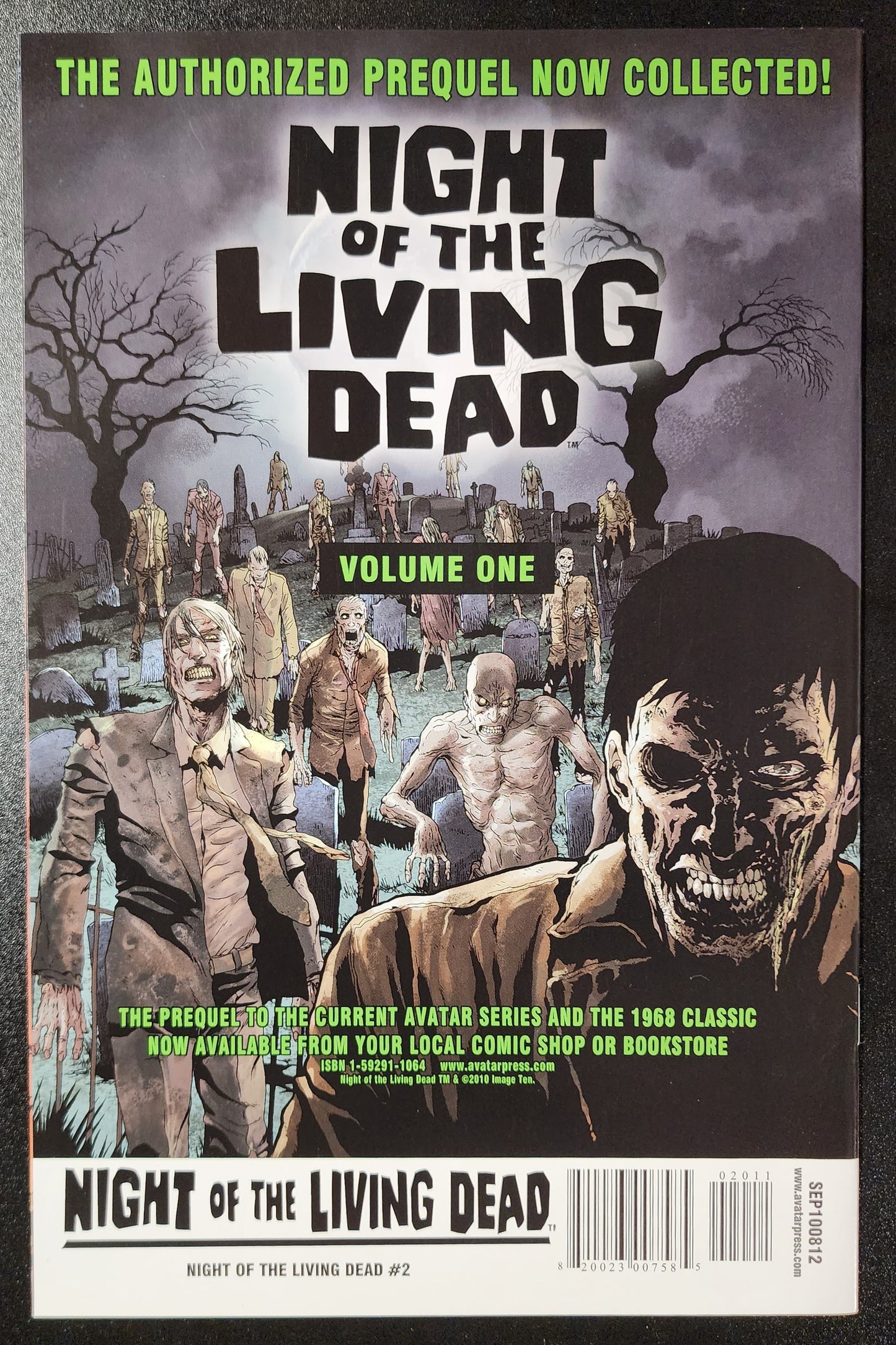 NIGHT OF LIVING DEAD #2 Night of Living Dead AVATAR PRESS INC
