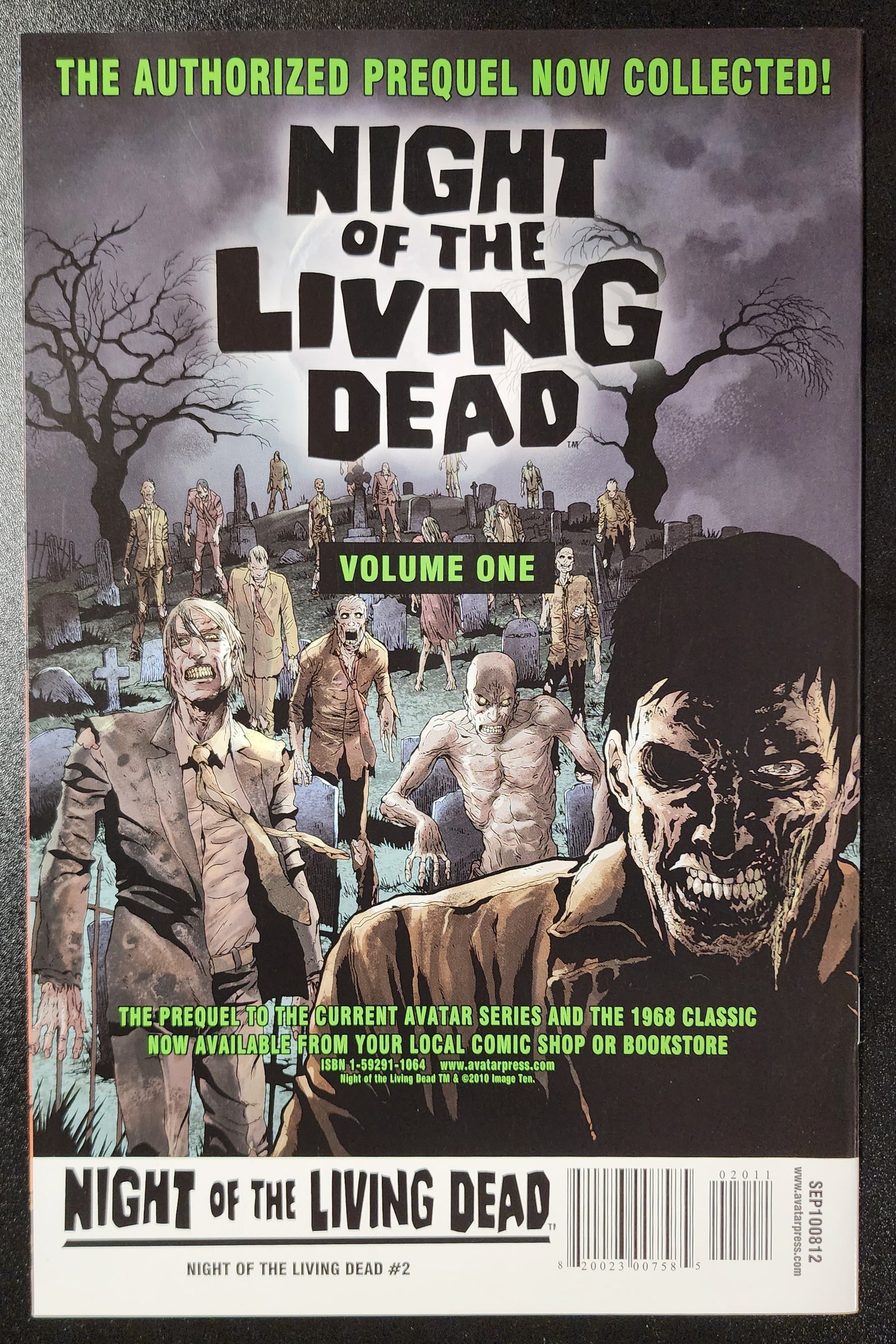 NIGHT OF LIVING DEAD #2 Night of Living Dead AVATAR PRESS INC