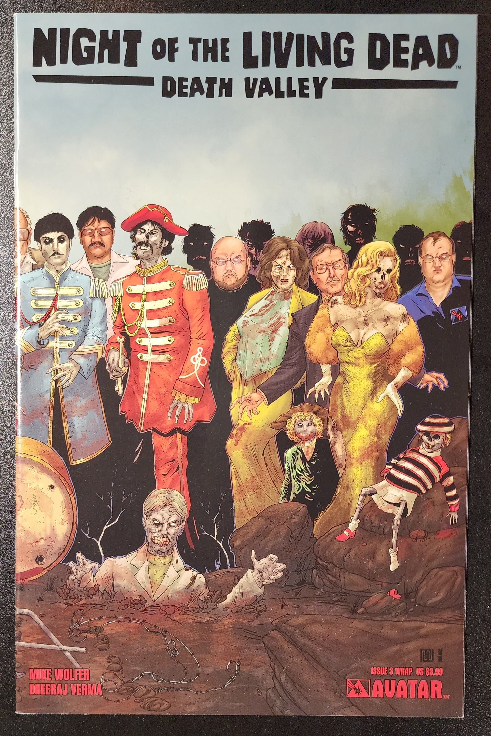 NIGHT OF LIVING DEAD DEATH VALLEY #3 Night of Living Dead AVATAR PRESS INC