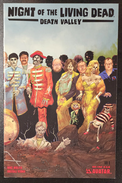NIGHT OF LIVING DEAD DEATH VALLEY #3 Night of Living Dead AVATAR PRESS INC