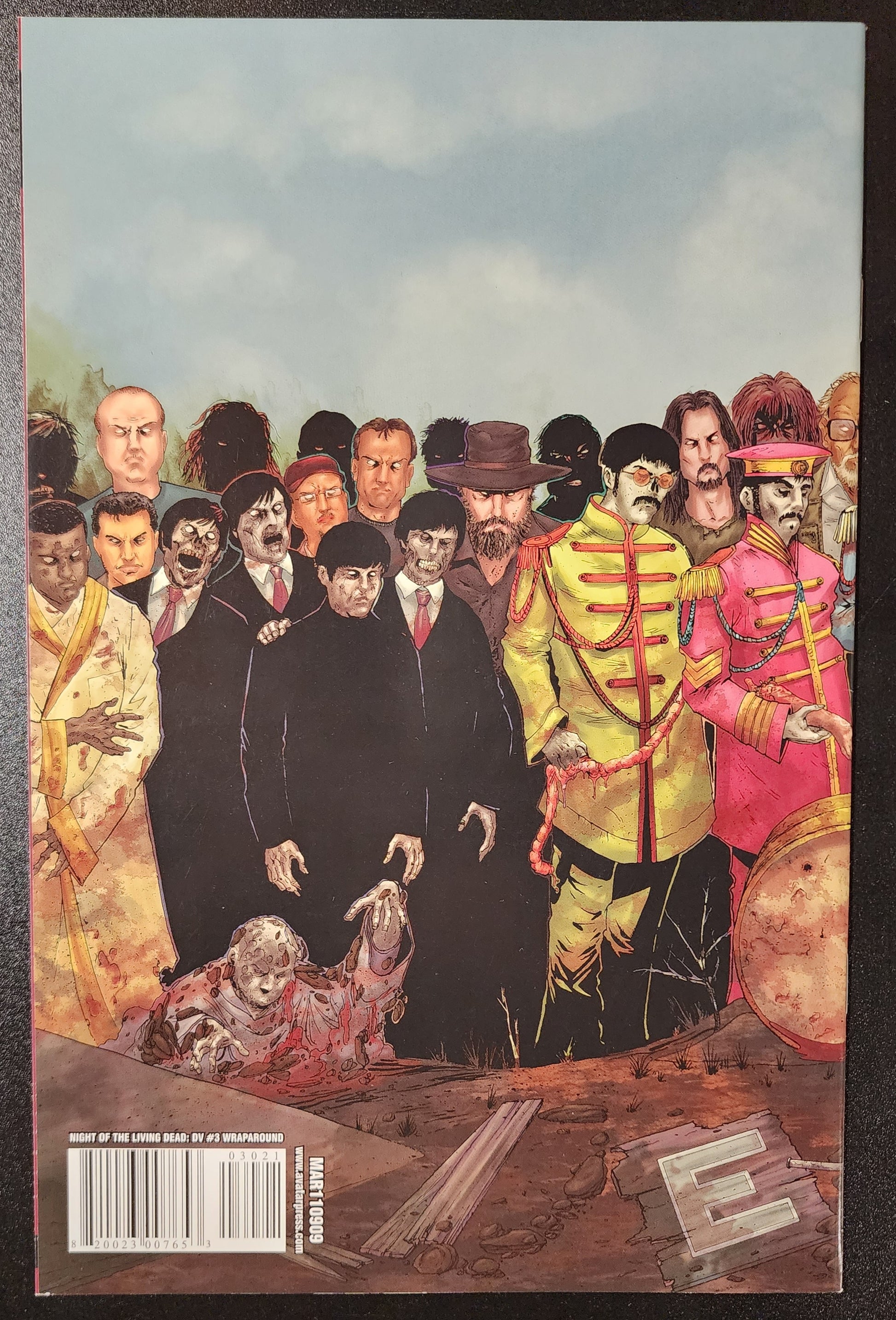 NIGHT OF LIVING DEAD DEATH VALLEY #3 Night of Living Dead AVATAR PRESS INC