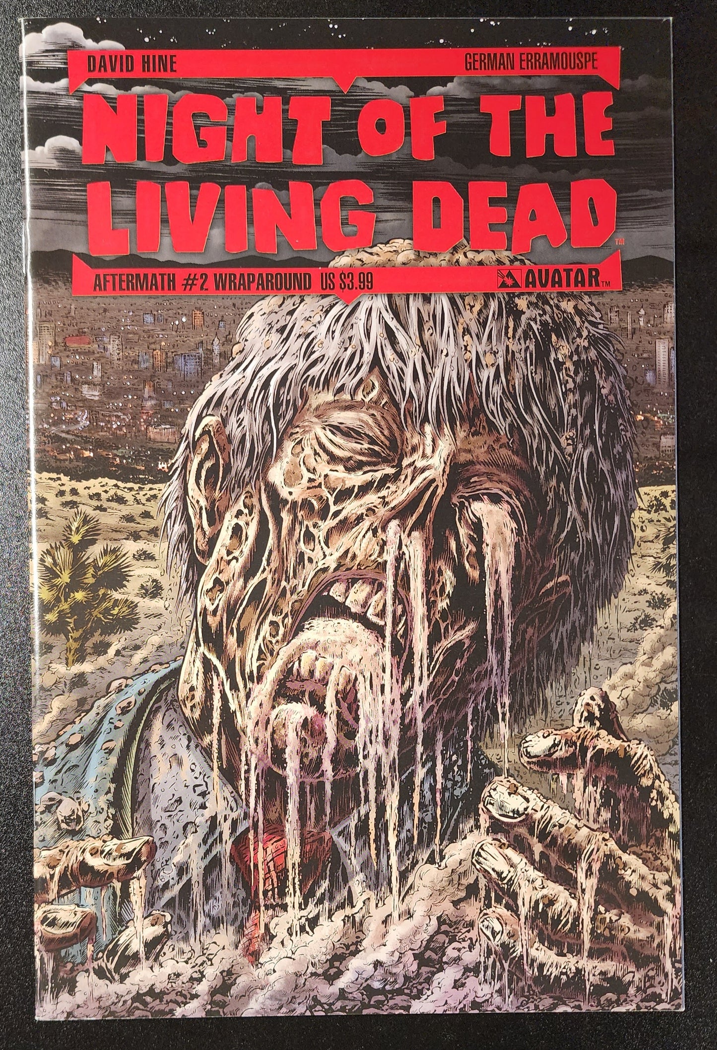 NIGHT OF LIVING DEAD AFTERMATH #2 WRAPAROUND VARIANT Night of Living Dead AVATAR PRESS INC