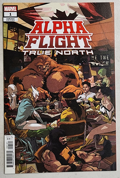 ALPHA FLIGHT TRUE NORTH #1 VARIANT 2019 Alpha Flight MARVEL COMICS