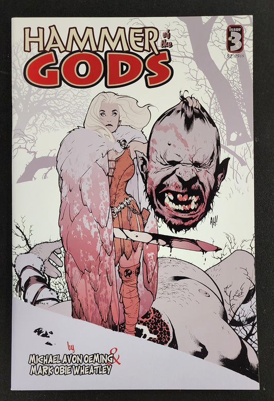 HAMMER OF GODS #3 2001 ADAM HUGHES COVER INSIGHT STUDIOS