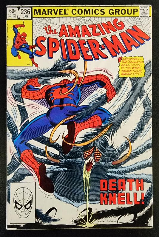 AMAZING SPIDER-MAN #236 1983 ("DEATH" OF TARANTULA)