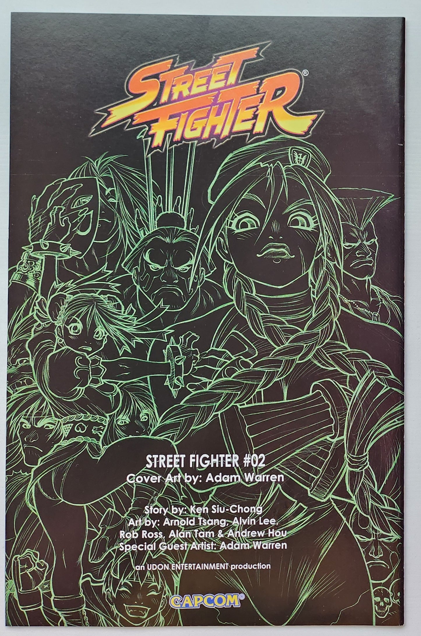 STREET FIGHTER #2 WARREN VARIANT 2003 Street Fighter IMAGE COMICS   