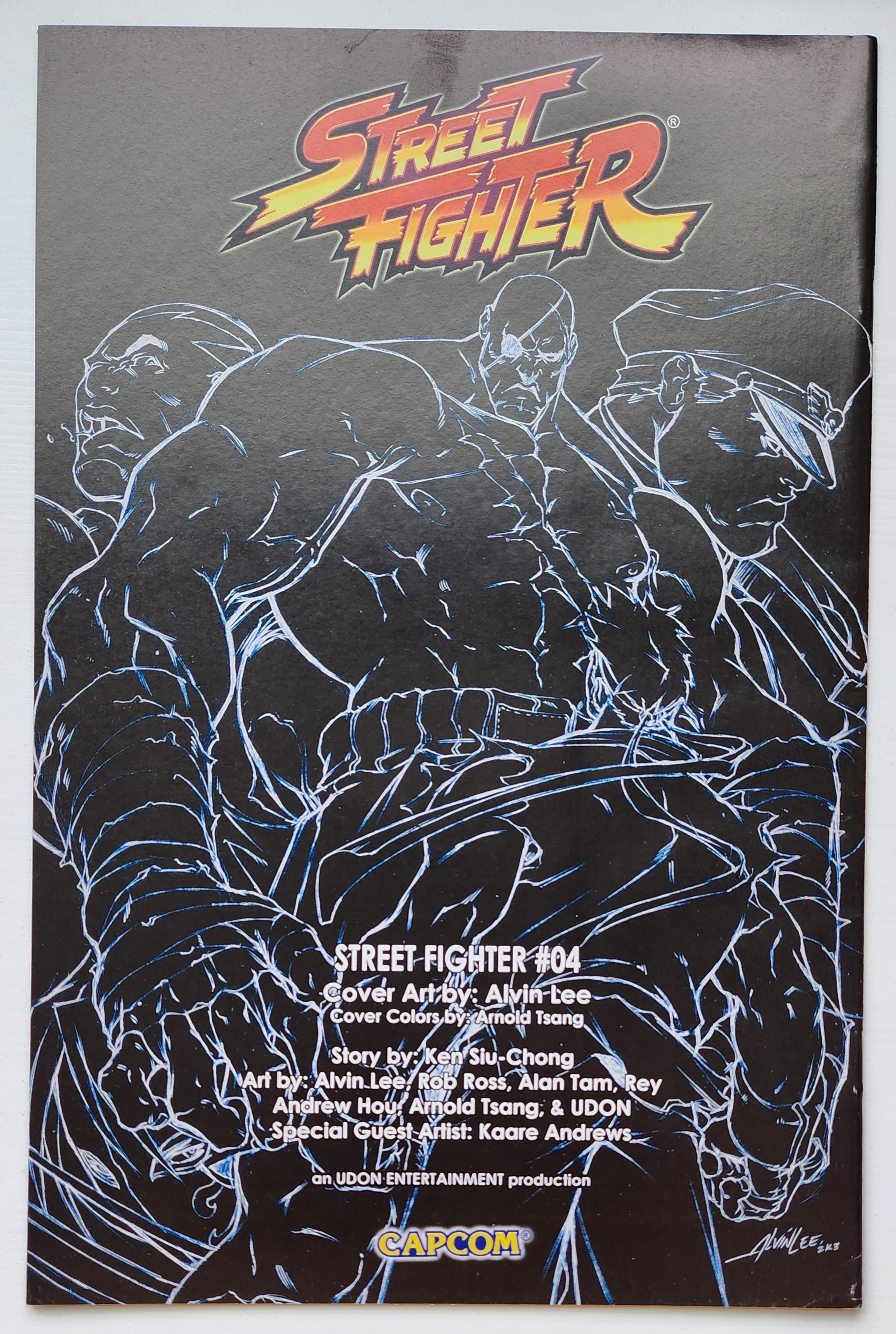 STREET FIGHTER #4 2004 Street Fighter IMAGE COMICS   