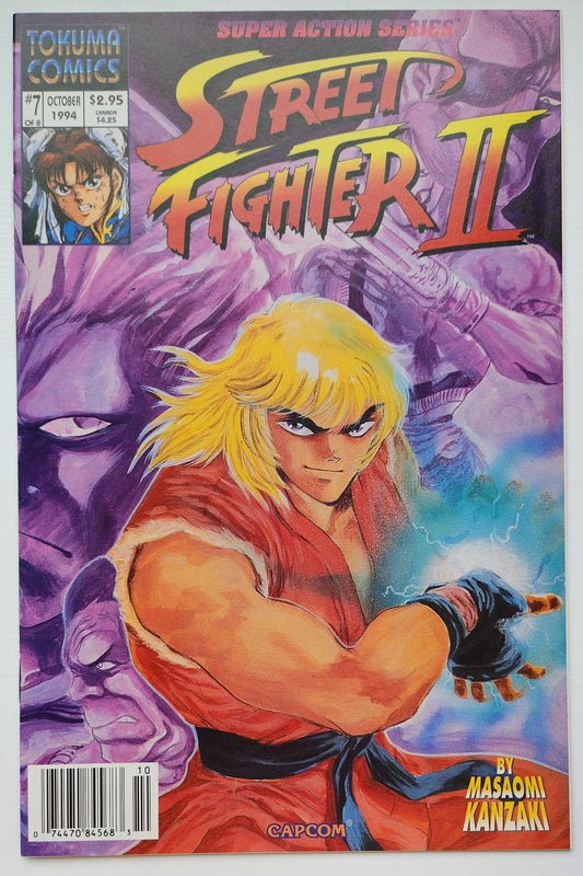 STREET FIGHTER II #7 1994 Street Fighter TOKUMA COMICS   