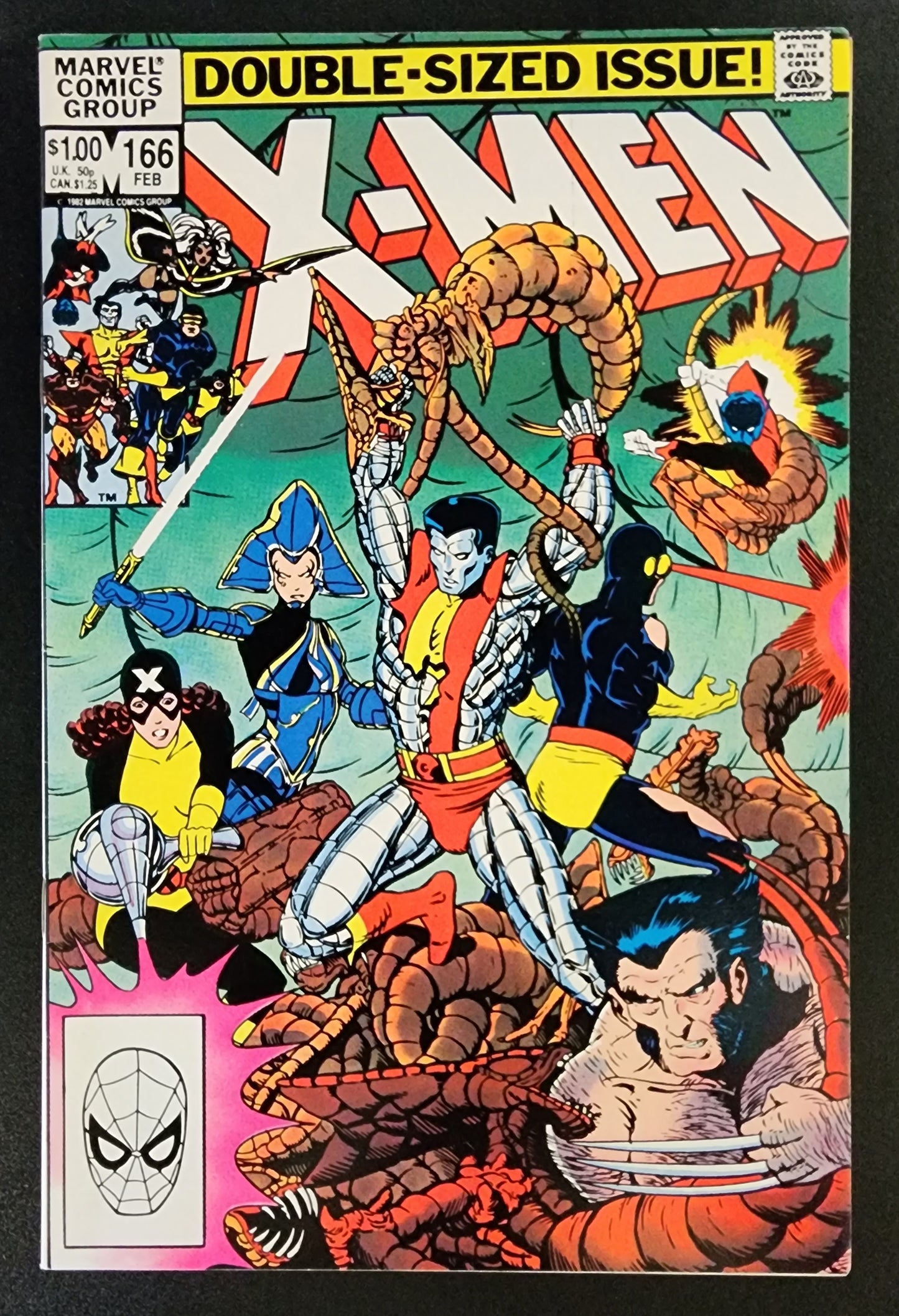 UNCANNY X-MEN #166 (1ST APP LOCKHEED) 1983 [SD03] X-Men MARVEL COMICS