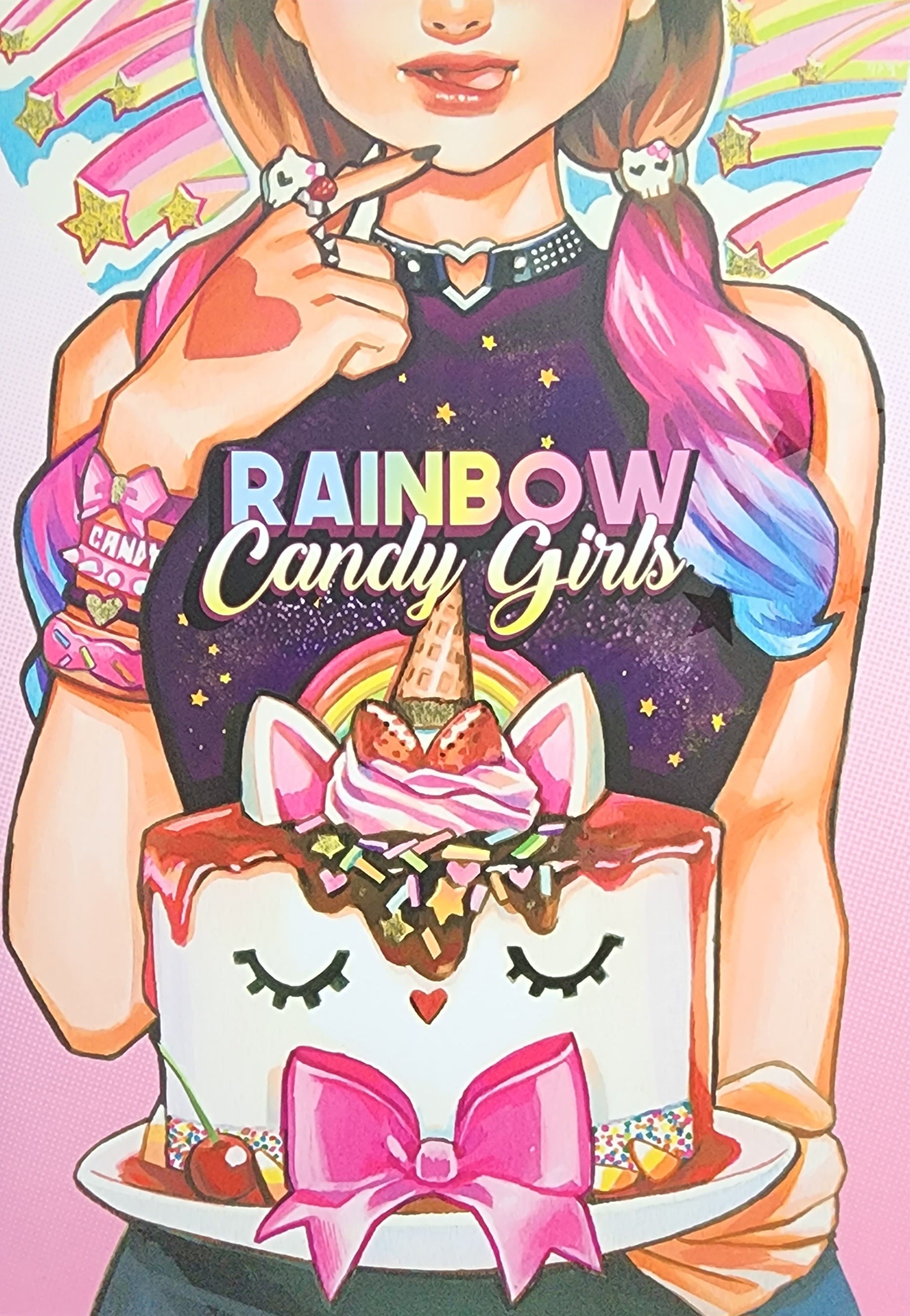 RAINBOW CANDY GIRLS RIAN GONZALES ARTBOOK Artbook Artbook   