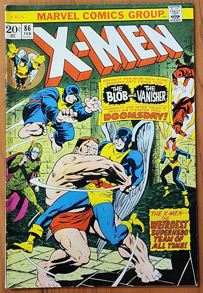 X-MEN #86 1974 X-Men MARVEL COMICS   