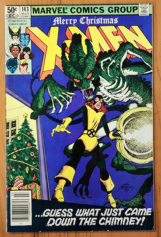 X-MEN #143 1981 NEWSSTAND [J02] X-Men MARVEL COMICS