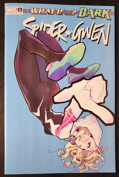 WHAT IF? DARK SPIDER-GWEN #1 ROSE BESCH 1:25 2ND PRINT VARIANT 2023 [SD01] Spider-Gwen MARVEL COMICS   