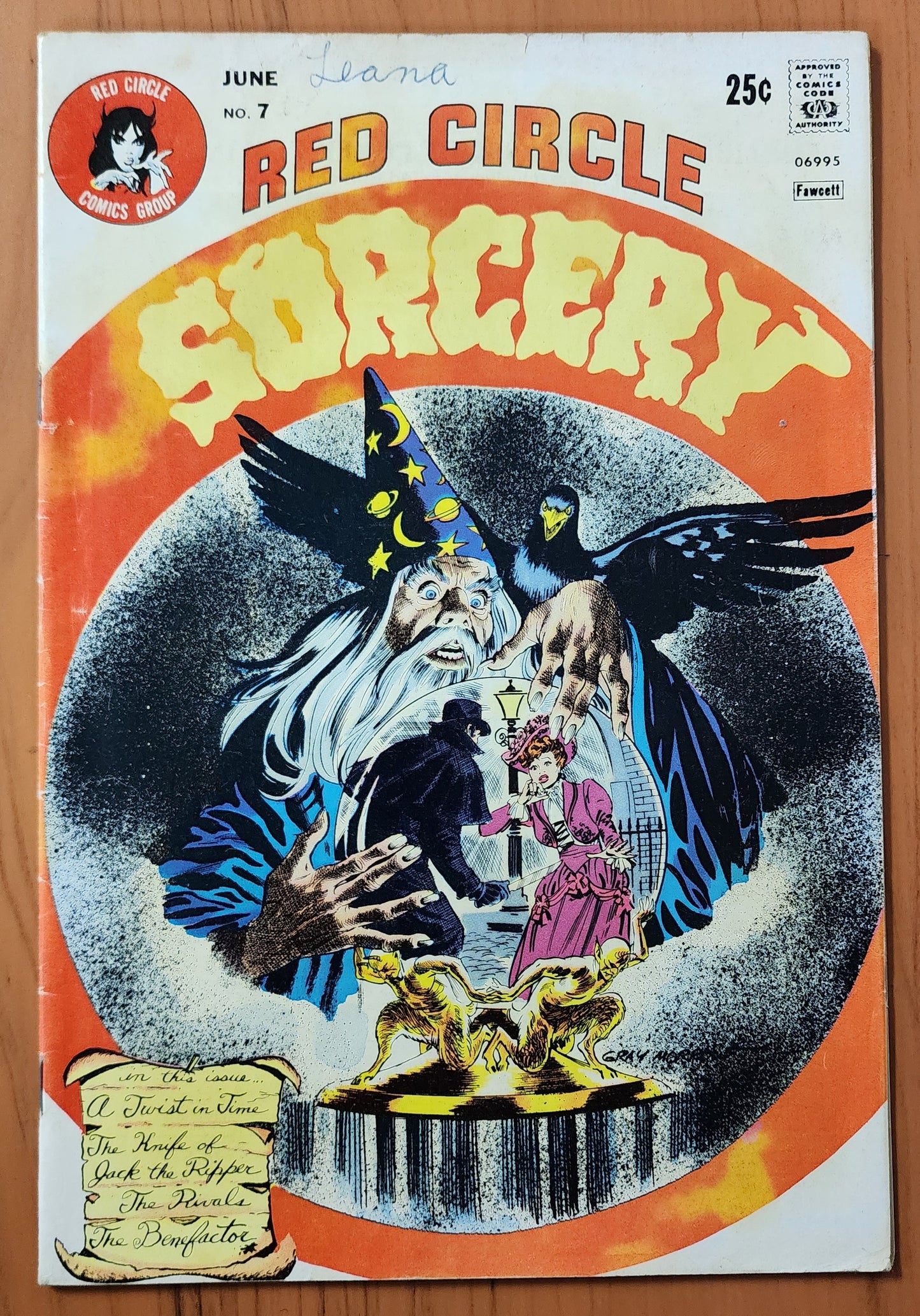 RED CIRCLE COMICS RED CIRCLE SORCERY #7 1974  RED CIRCLE   