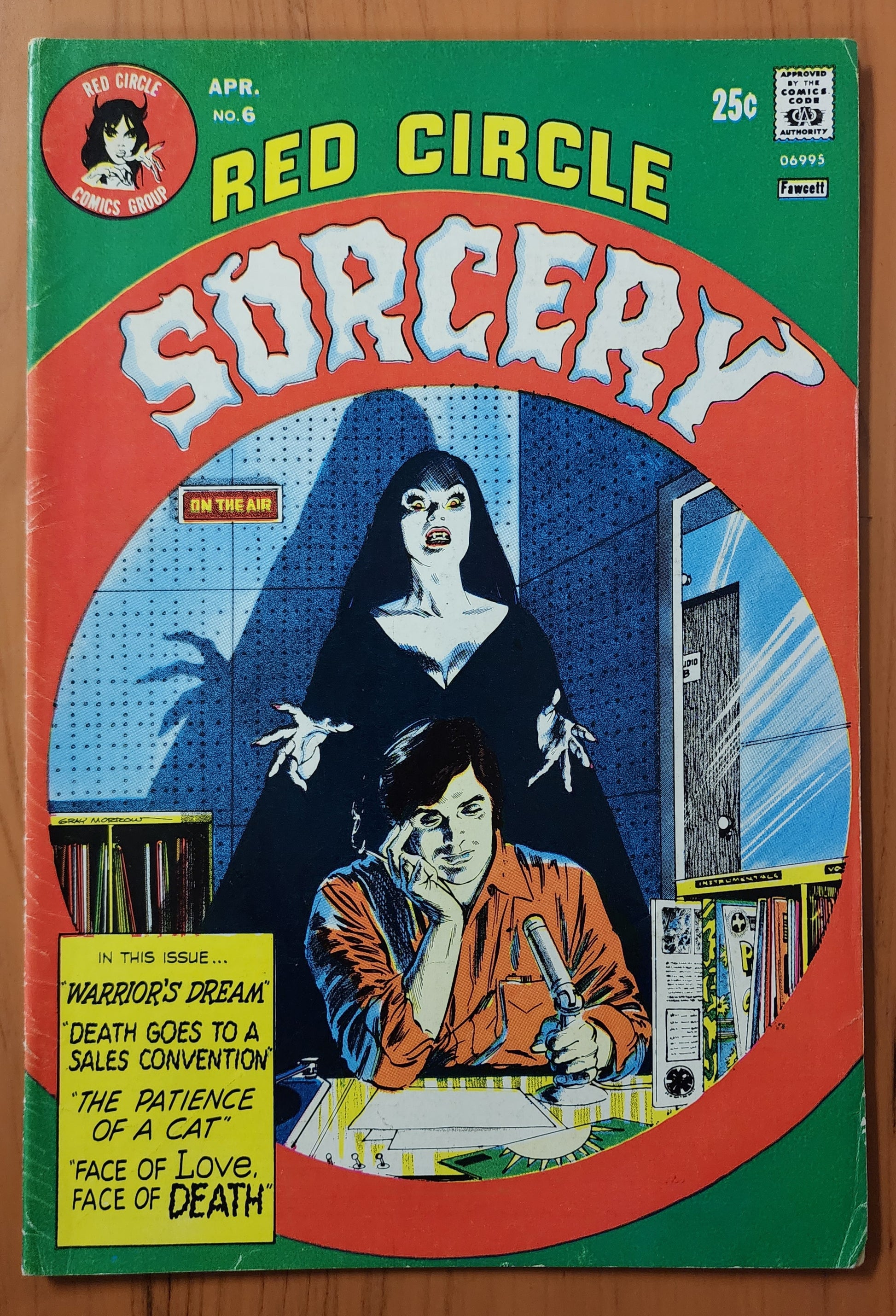 RED CIRCLE COMICS RED CIRCLE SORCERY #6 1974  RED CIRCLE   