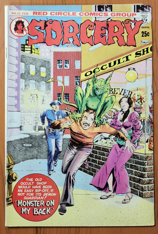 RED CIRCLE COMICS RED CIRCLE SORCERY #11 1975  RED CIRCLE   