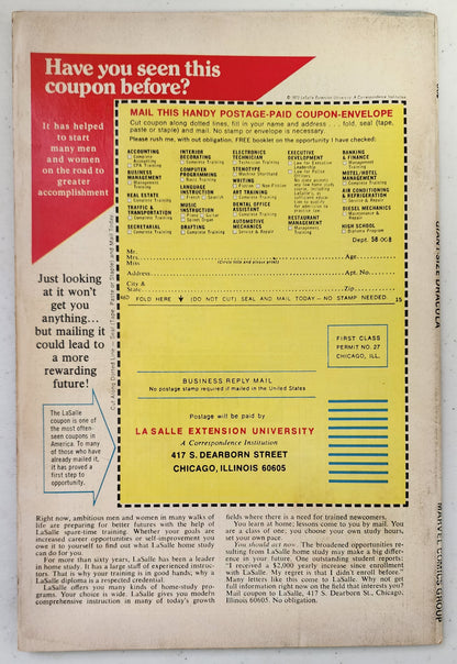 GIANT-SIZE DRACULA #3 1974 [SD01] Dracula MARVEL COMICS   