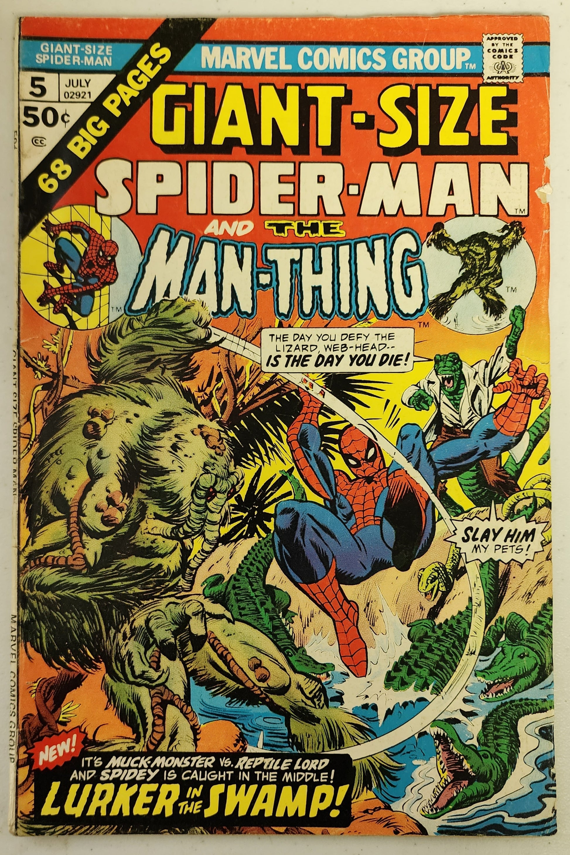 GIANT-SIZE SPIDER-MAN #5 1975 [S1] MARVEL COMICS