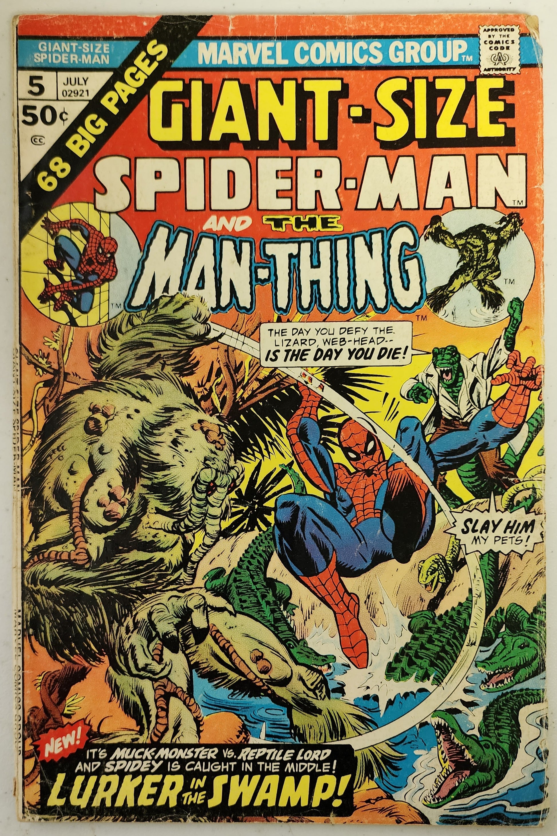 GIANT-SIZE SPIDER-MAN #5 1975 [S2] MARVEL COMICS