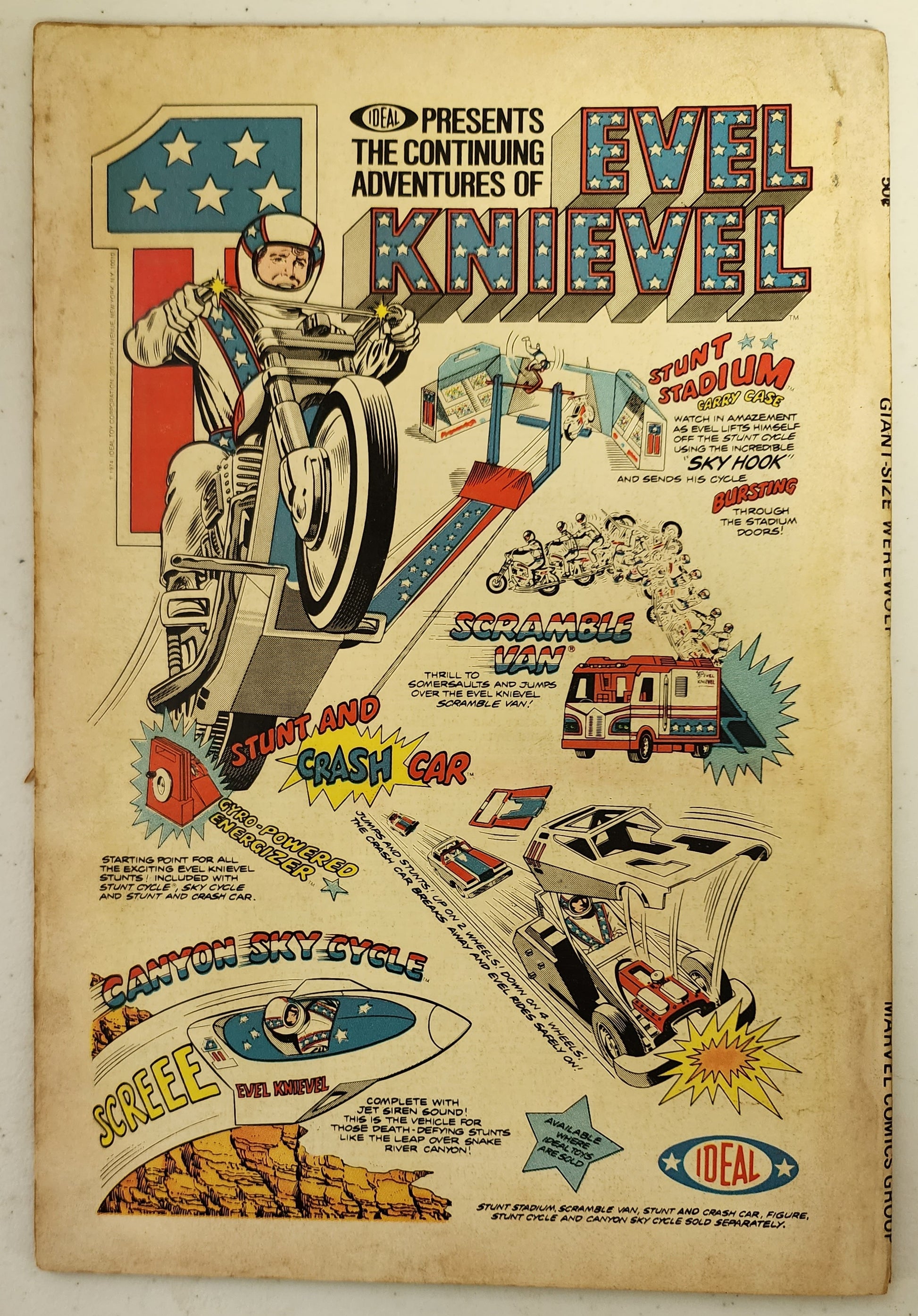 GIANT-SIZE WEREWOLF #3 1975 MARVEL COMICS