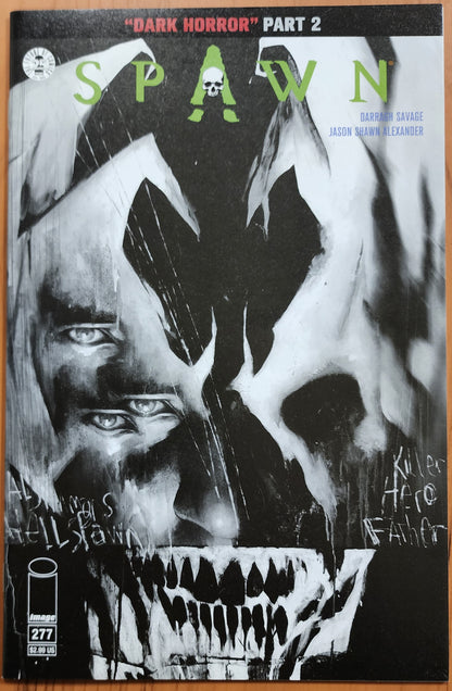 SPAWN #277 ALEXANDER B&W VARIANT 2017 Spawn IMAGE COMICS   