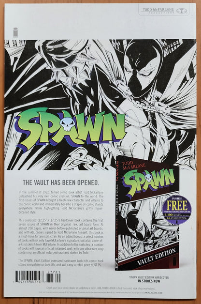 SPAWN #277 ALEXANDER B&W VARIANT 2017 Spawn IMAGE COMICS   