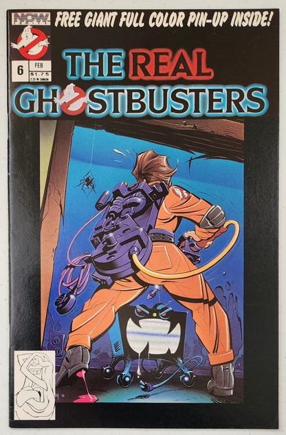 REAL GHOSTBUSTERS #6 1988 Ghostbusters MARVEL COMICS   