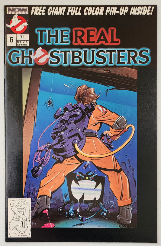 REAL GHOSTBUSTERS #6 1988 Ghostbusters MARVEL COMICS   