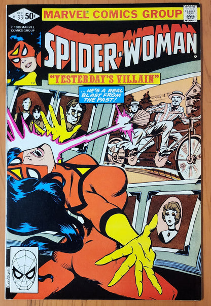 SPIDER-WOMAN #33 1980 Spider-Woman MARVEL COMICS   