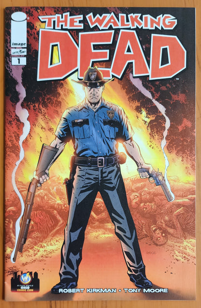 WALKING DEAD #1 WIZARD WORLD OHIO EXCLUSIVE VARIANT 2013 Walking Dead IMAGE COMICS