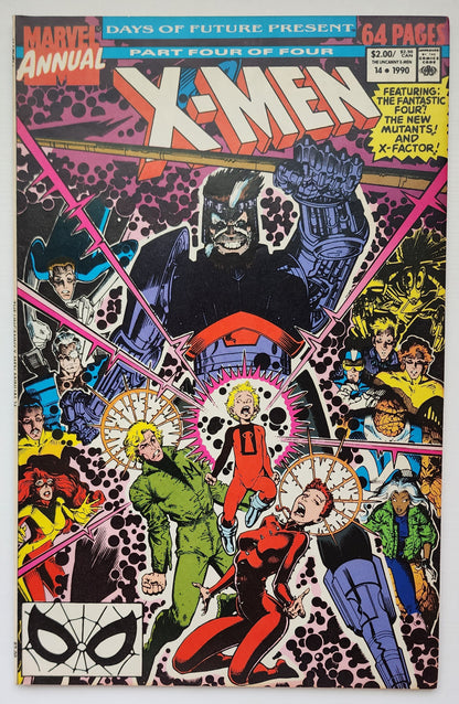 X-MEN ANNUAL #14 (GAMBIT CAMEO) 1990 X-Men MARVEL COMICS   