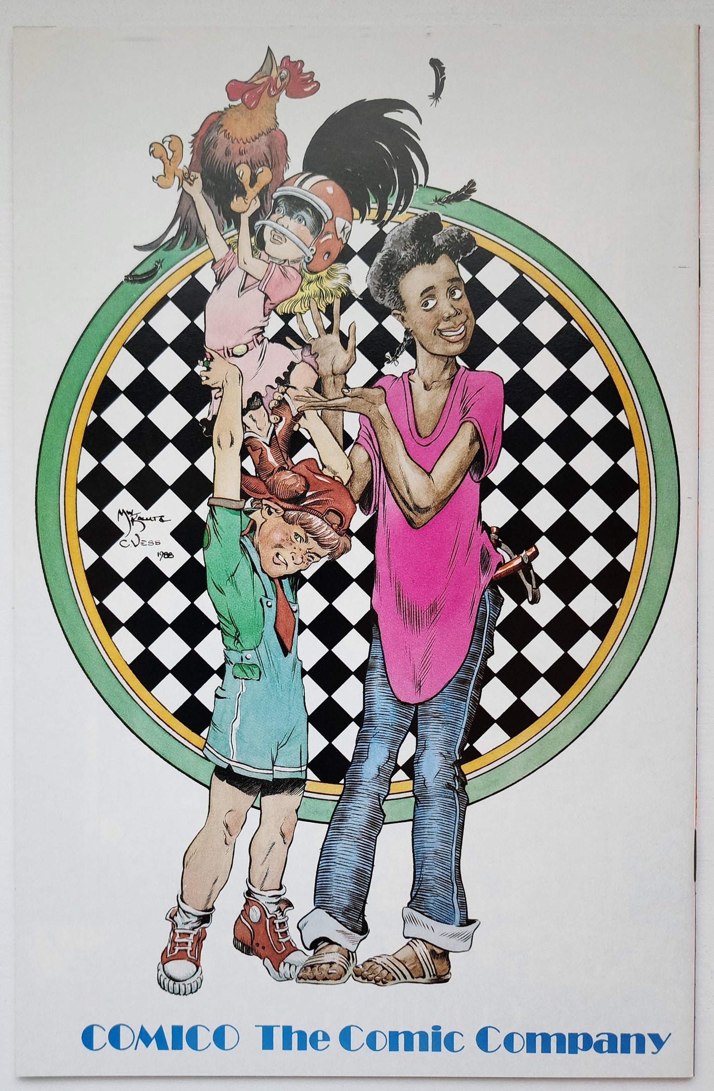 ROCKETEER ADVENTURE MAGAZINE #1 1988 DAVE STEVENS COVER Rocketeer WALT DISNEY PUBLICATIONS