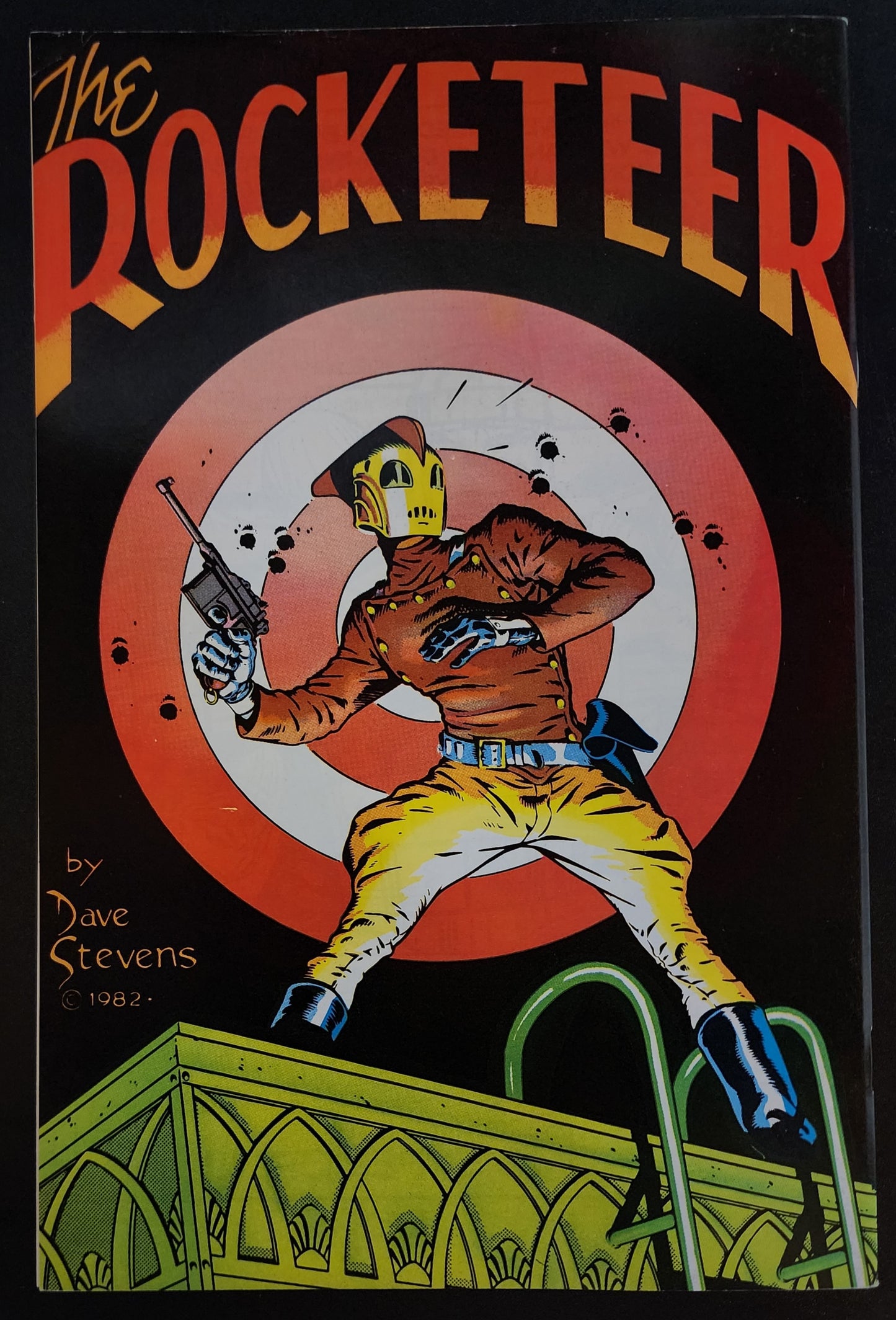 PACIFIC PRESENTS ROCKETEER #1 1982 DAVE STEVENS COVER Rocketeer WALT DISNEY PUBLICATIONS
