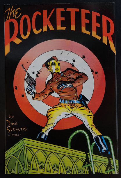 PACIFIC PRESENTS ROCKETEER #1 1982 DAVE STEVENS COVER Rocketeer WALT DISNEY PUBLICATIONS