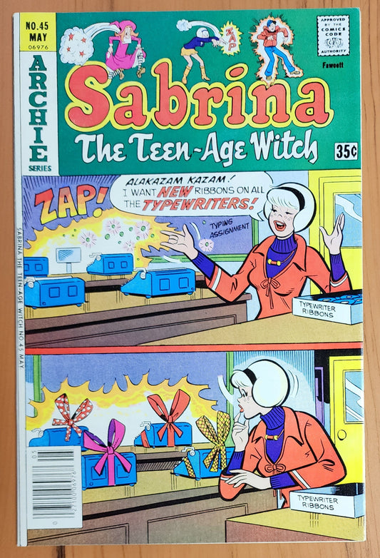 SABRINA THE TEENAGE WITCH #45 1978