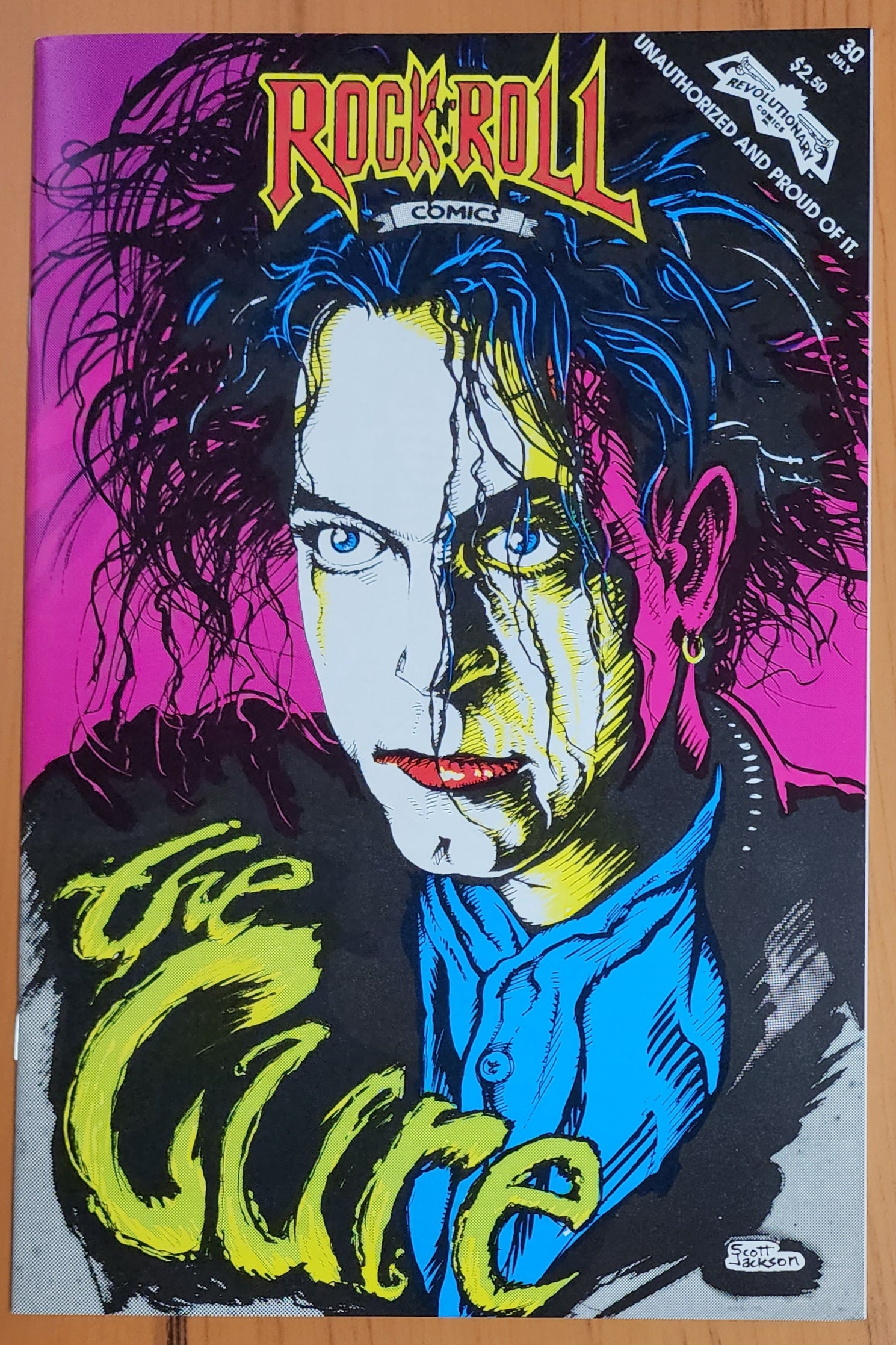 ROCK N ROLL COMICS #30 THE CURE 1ST PRINT 1991 Rock & Roll REVOLUTIONARY COMICS   