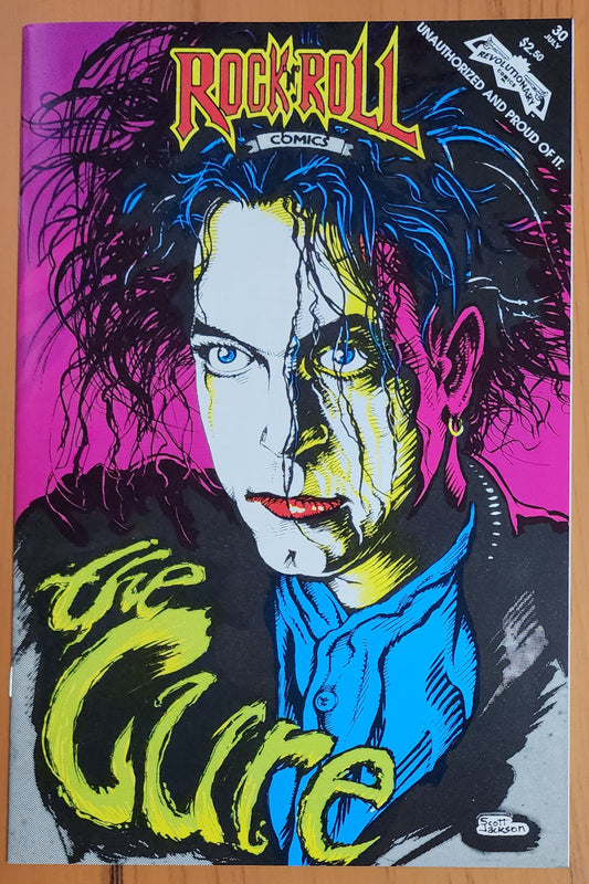 ROCK N ROLL COMICS #30 THE CURE 1ST PRINT 1991 Rock & Roll REVOLUTIONARY COMICS   