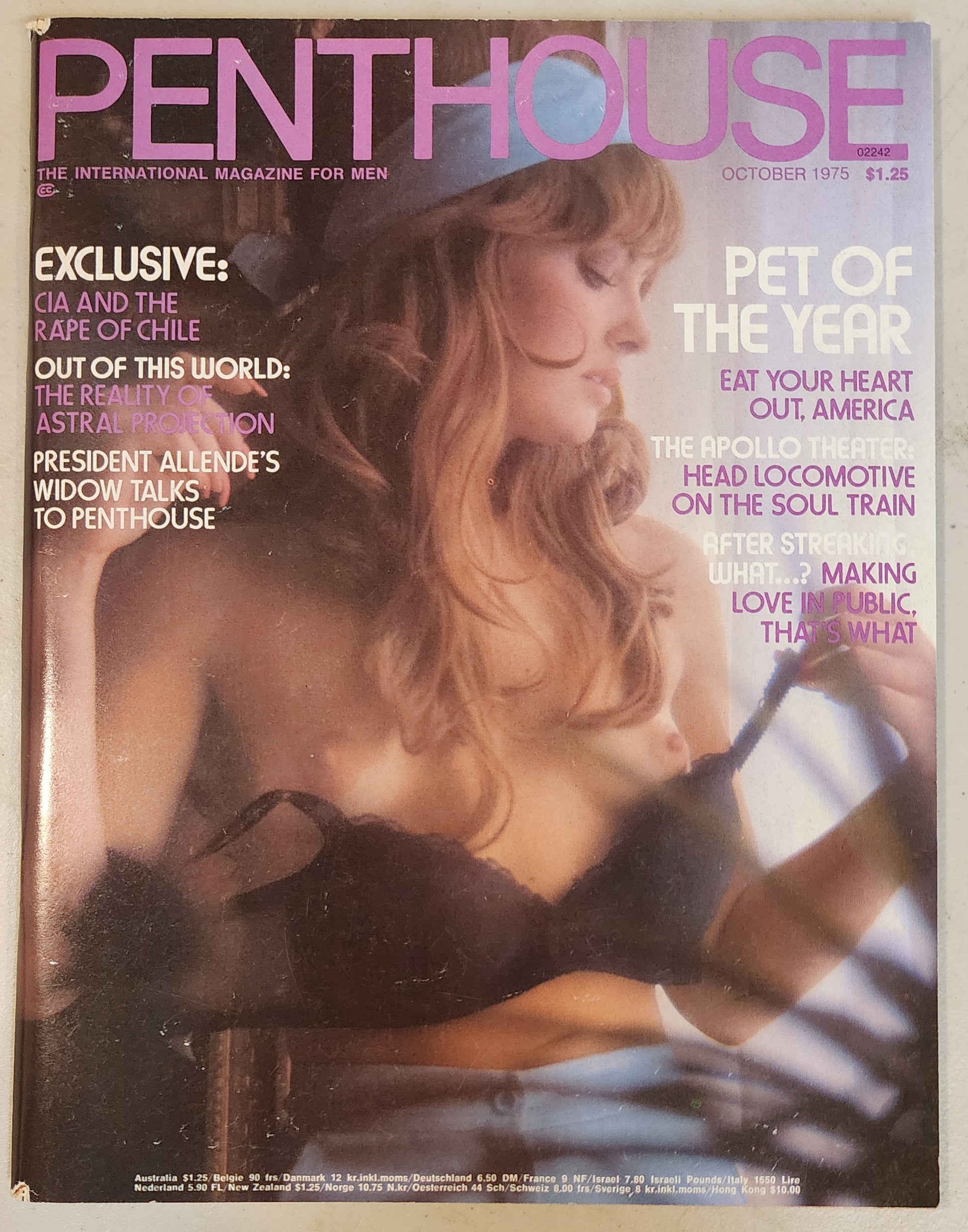 PENTHOUSE MAGAZINE OCTOBER 1975 Penthouse PENTHOUSE   