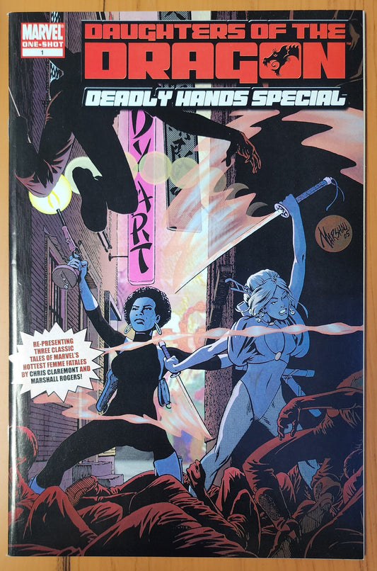 DAUGHTERS OF THE DRAGON DEADLY HANDS 2005 Venom MARVEL COMICS   
