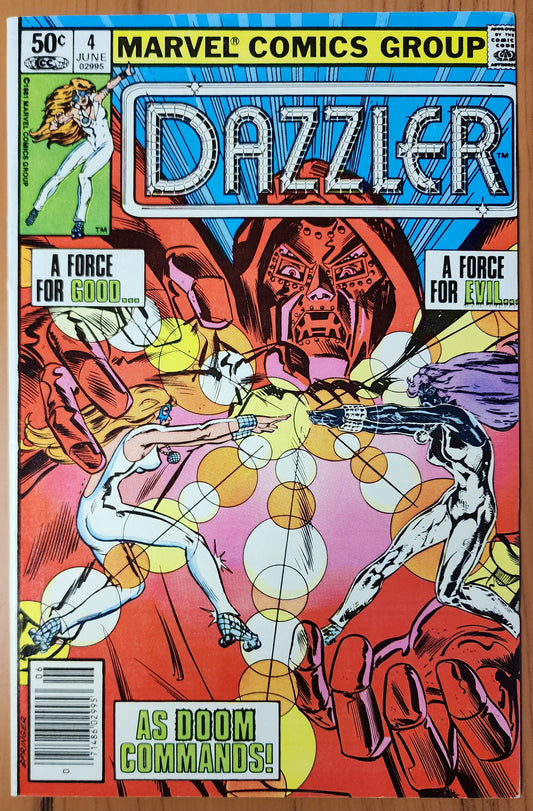 DAZZLER #4 NEWSSTAND 1981