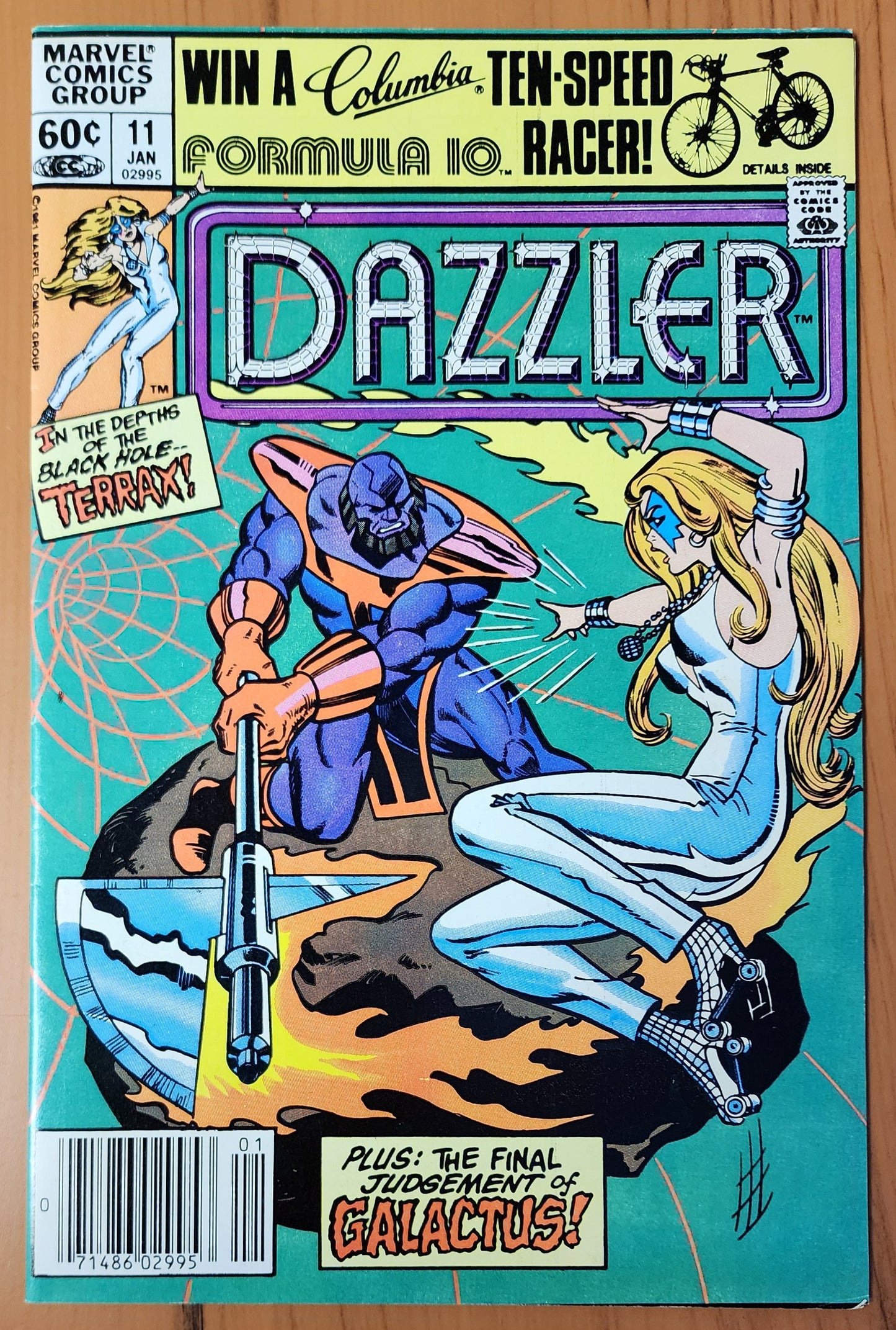 DAZZLER #11 NEWSSTAND 1981