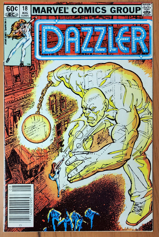 DAZZLER #18 NEWSSTAND 1982
