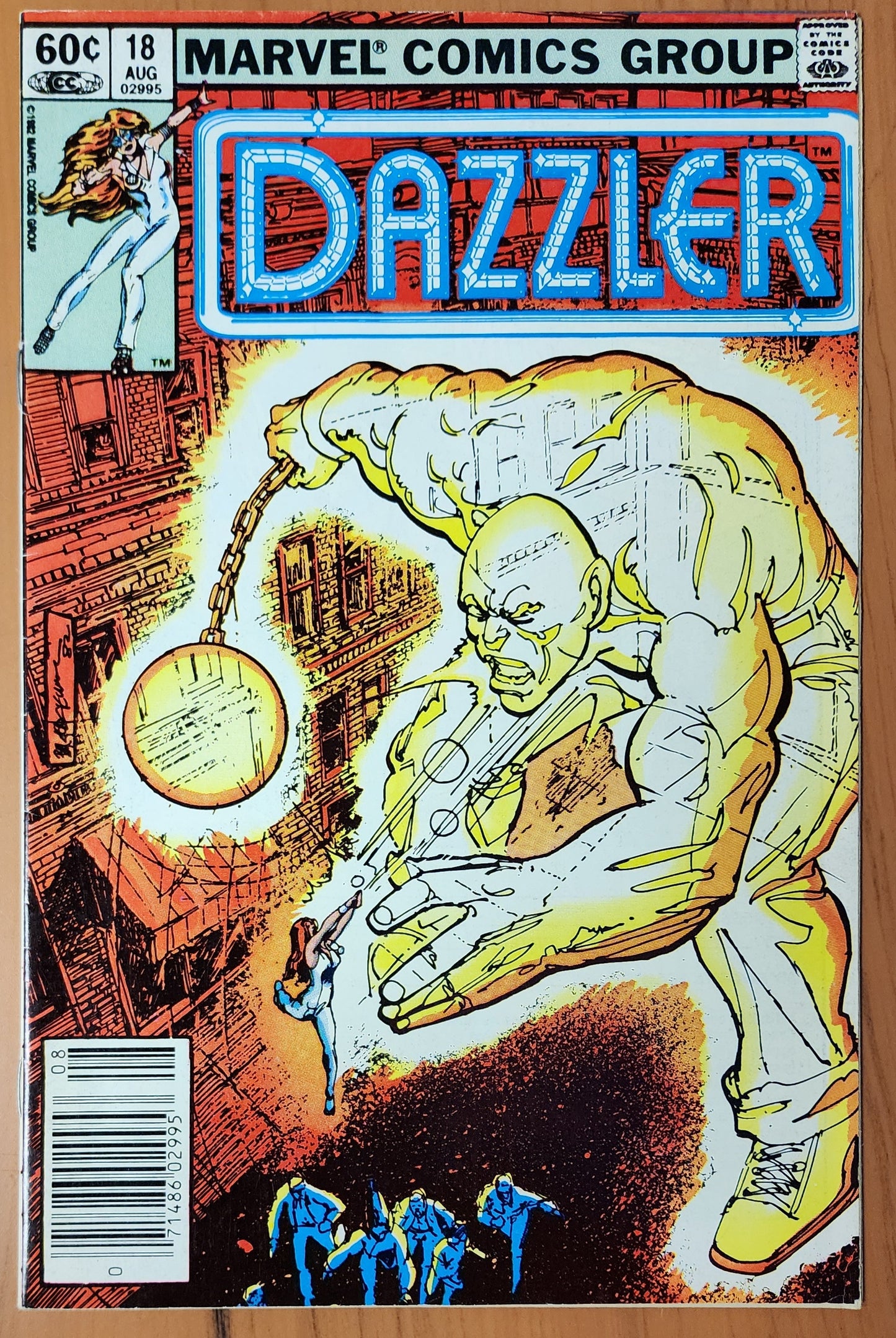 DAZZLER #18 NEWSSTAND 1982 Dazzler MARVEL COMICS   