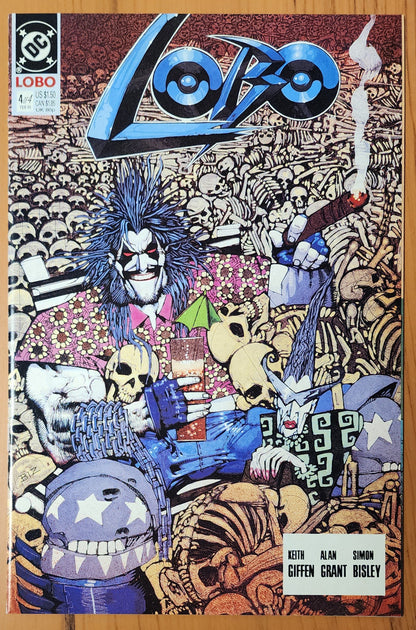 LOBO #4 1991 Lobo DC COMICS   